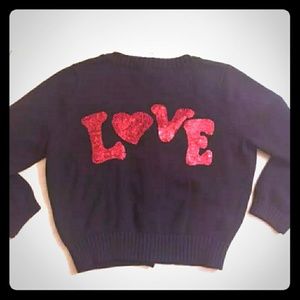 Betsey Johnson Love Sweater